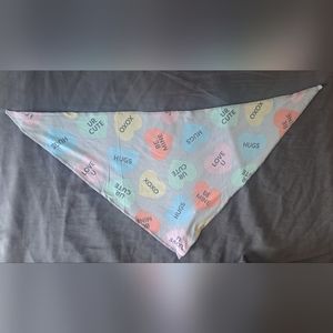 Derek Heart Dog Bandana